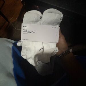 Nike Everyday Plus White Socks